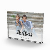 Cadeau voor broers Foto Keepsake (Rechts)