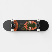 Cadeau voor buitenruimte grappige alien melkweglie persoonlijk skateboard (Horizontaal)