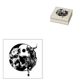 Cadeau voor Bull and Bear Day Traders Rubberstempel (Gestempeld)