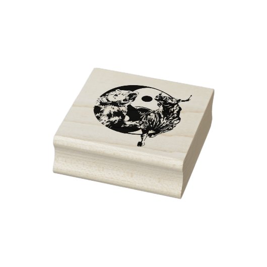 Cadeau voor Bull and Bear Day Traders Rubberstempel (Stempel)