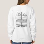Cadeau voor Cat Mom Trui (Achterkant)