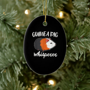 cadeau voor cavia ' s , biggen , ik ben een schatt keramisch ornament