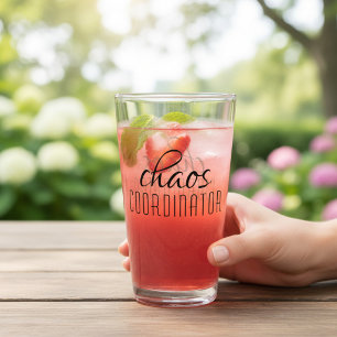 Cadeau voor Chaos Coördinator Leraar Baas Glas