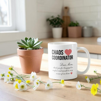 Cadeau voor Chaos Coördinator Uniek en Persoonlijk Koffiemok