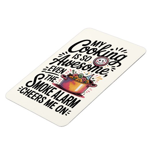 Cadeau voor chef-koks & thuiskoks magneet (Linkerzijde)