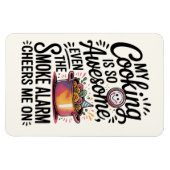 Cadeau voor chef-koks & thuiskoks magneet (Horizontaal)