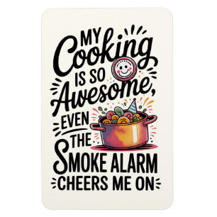 Cadeau voor chef-koks & thuiskoks magneet