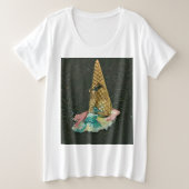 cadeau voor chocolade-ijs grote maat t-shirt (Design voorkant)