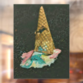 cadeau voor chocolade-ijs raamsticker (Vel 2)