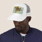 cadeau voor chocolade-ijs trucker pet (In situ)