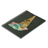 Cadeau voor chocolade ijsliefhebber notitieboek (Linkerzijde)