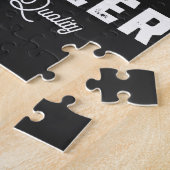 Cadeau voor civiel ingenieur legpuzzel (Zijkant)