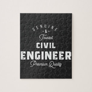 Cadeau voor civiel ingenieur legpuzzel