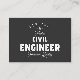 Cadeau voor civiel ingenieur visitekaartje