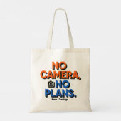 Cadeau voor creatieve levensstijl zonder camera ge tote bag (Achterkant)