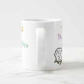 Cadeau voor Daddy - Beste Daddy Giant Coffee Mok (Achterkant)