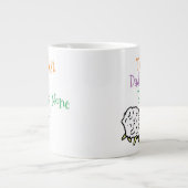 Cadeau voor Daddy - Beste Daddy Giant Coffee Mok (Voorkant)