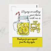 cadeau voor dankbaar personeel vrijwilliger klant  briefkaart (Voorkant / Achterkant)