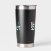 Cadeau voor Data Scientist Data Analist Geïsoleerde Drinkbeker (Links)