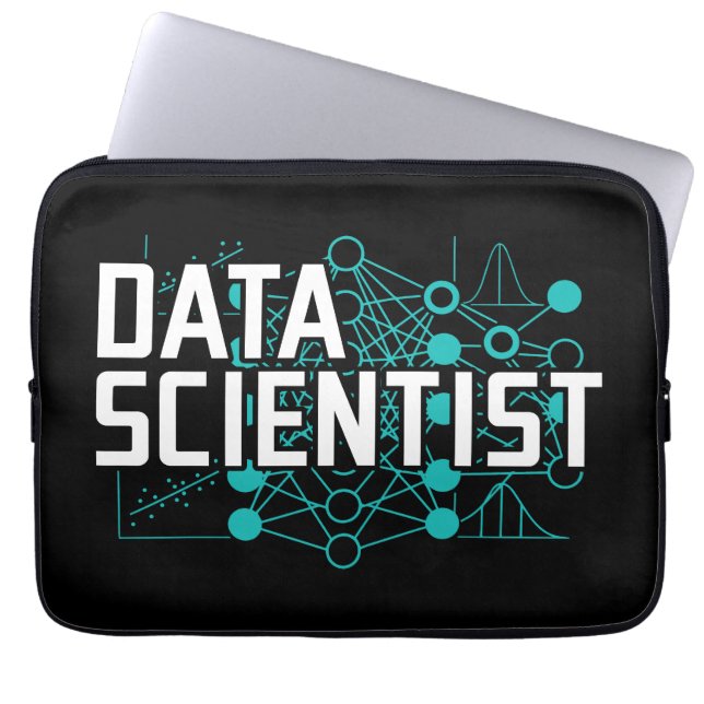 Cadeau voor Data Scientist Data Analist Laptop Sleeve (Voorkant)
