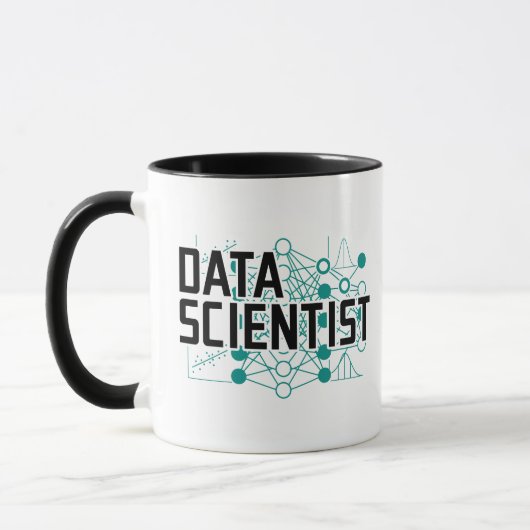 Cadeau voor Data Scientist Data Analist Mok (Links)