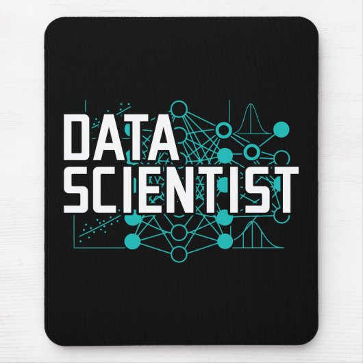 Cadeau voor Data Scientist Data Analist Muismat (Voorkant)
