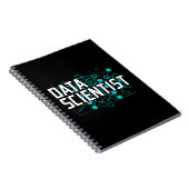 Cadeau voor Data Scientist Data Analist Notitieboek (Rechterzijde)