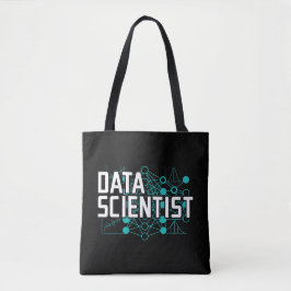 Cadeau voor Data Scientist Data Analist Tote Bag
