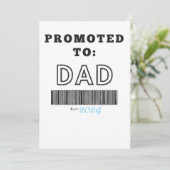 Cadeau voor de aanstaande vader kaart (Staand voorkant)