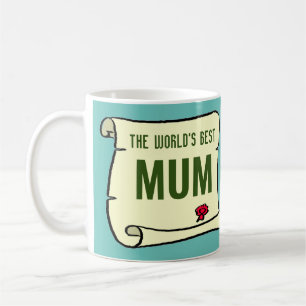 Cadeau voor de Beste Moeder van de Wereld. Koffiemok
