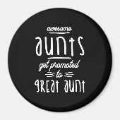 Cadeau voor de eerste keer - Grote tante Magneet (Voorkant)