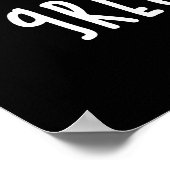 Cadeau voor de eerste keer - Grote tante Poster (Hoek)