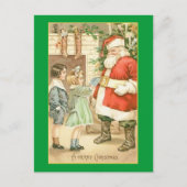  cadeau voor de kerstman feestdagenkaart (Voorkant)