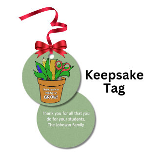 Cadeau voor de leraar die me heeft geholpen te gro bedankjes labels