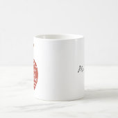 Cadeau voor de leraar koffiemok (Center)