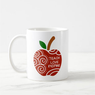 Cadeau voor de leraar koffiemok
