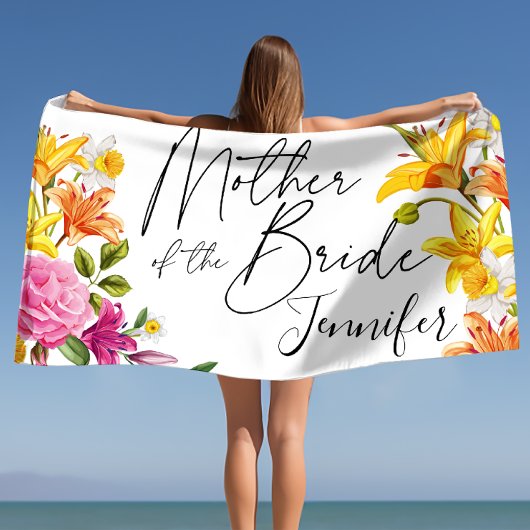 Cadeau voor de moeder van de bruid, Moeder van de Strandlaken