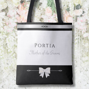 Cadeau voor de moeder van de bruidegom Moderne l Tote Bag