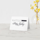 Cadeau voor de Mom-to-Be Baby Loading Blank Greeti Kaart (Gele Bloem)