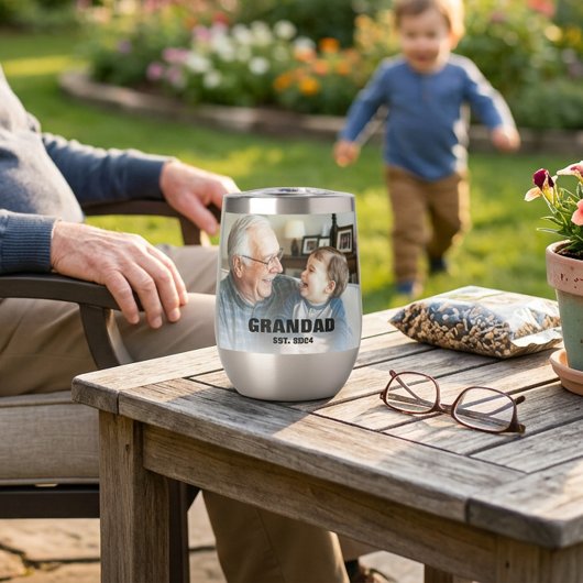 Cadeau voor de oprichting van Vaderdag door opa