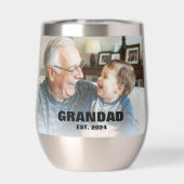 Cadeau voor de oprichting van Vaderdag door opa (Achterkant)