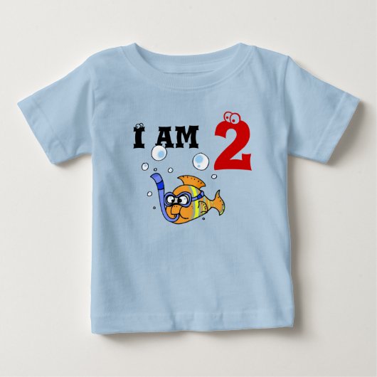 cadeau voor de tweede verjaardag ( leuke vis ) peu (Voorkant)