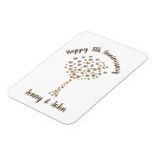 cadeau voor de vijfde huwelijksdag magneet (Linkerzijde)