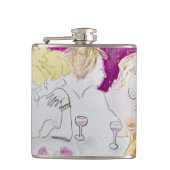 Cadeau voor de vriendinnen heupfles (Voorkant)