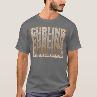 cadeau voor de wintersportcurler 1 t-shirt