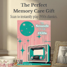 Cadeau voor dementiezorg | 1950s-muziek afspeellij