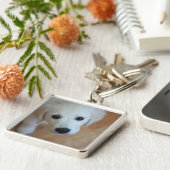 Cadeau voor dierenvrienden sleutelhanger (Zijkant)