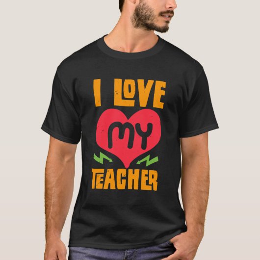 Cadeau voor docenten t-shirt (Voorkant)