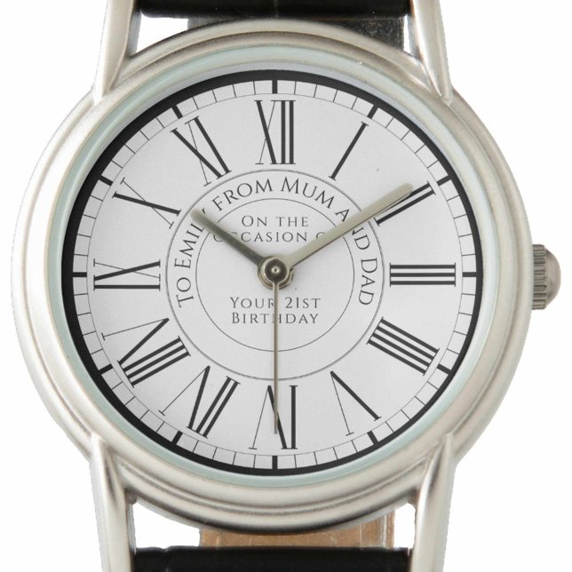 Cadeau voor dochter op haar verjaardagshorloge horloge (Creator heeft geüpload)