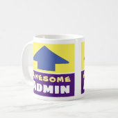 Cadeau voor een Admin Koffiemok (Voorkant links)